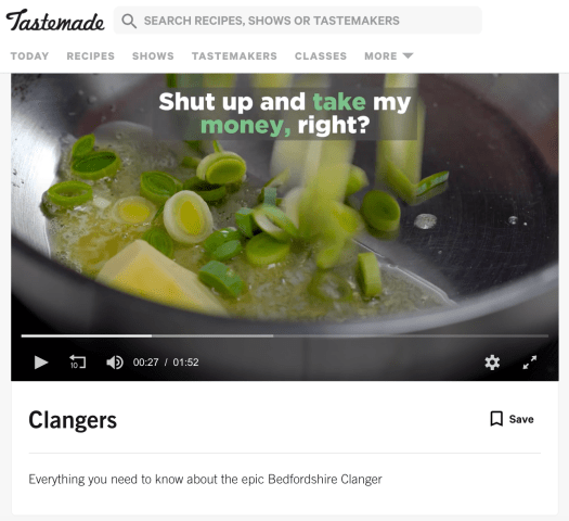 tastemade bedfordshire clanger